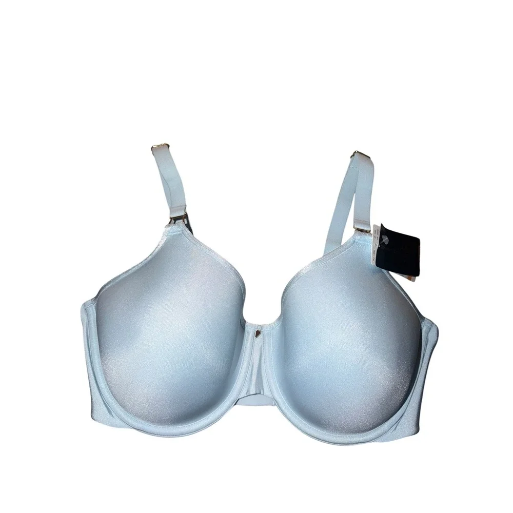 Wacoal Simply Done Spacer T-Shirt Bra Light Blue Underwire 853393 36DD Z2 New